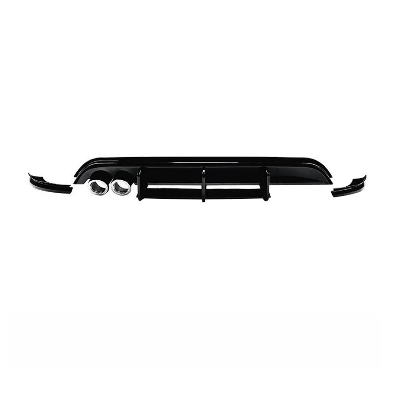 Per Volkswagen VW Polo Mk5 6R 2009-2014 Lip Paraurti Posteriore Valance Diffusore Spoiler Posteriore Styling Esterno Kit Carrozzeria Accessori Auto