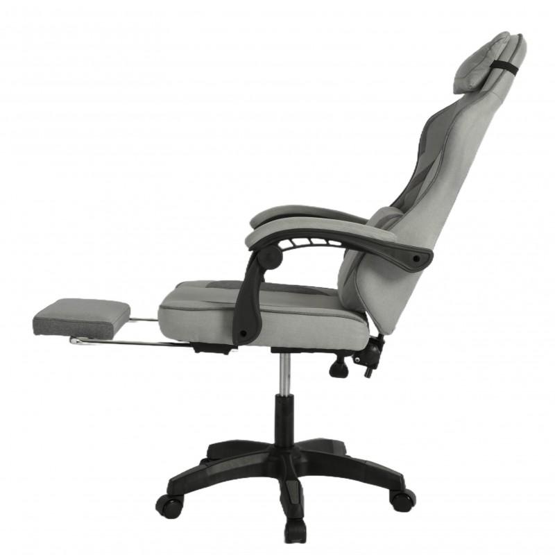 Gaming Chair Swivel Footrest Massage Cushion For Gamers Comfortable
