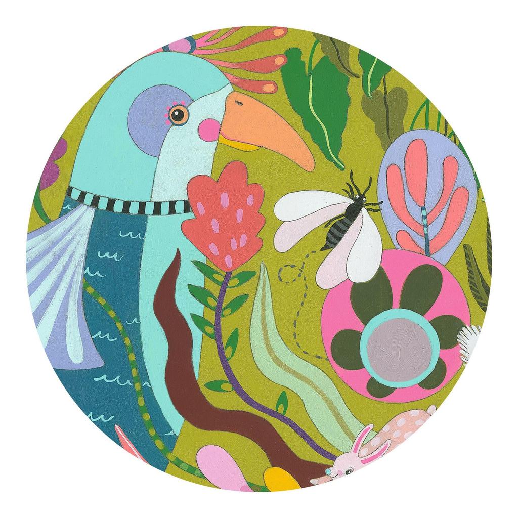 DJECO Faultier 500-Teile-Puzzle, Tierpuzzle, Lernspielzeug für Kinder, Alter 8-9, Mädchen und Jungen, Grundschüler, Geschenk,