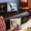 Singer SSadie Jean WYD Now Music Pillow Case Bedroom Sofa Living Room Backrest Decoration Square Cushion Nap Time