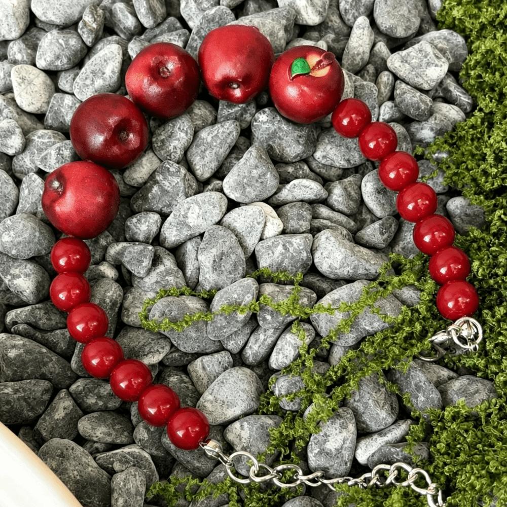 Exaggerated Resin Blueberry Bracelet Adjustable Dopamine Jewelry Spring Summer
