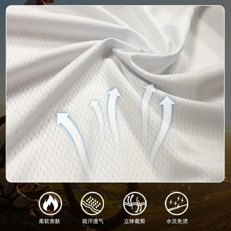 Mens Cycling Jersey Shorts Set Breathable Quick-Dry Bike Apparel Road Mountain Riding