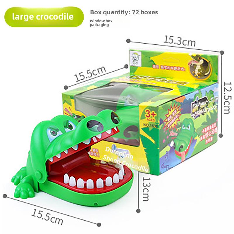 Crocodile & Shark Prank Bite Toy for Kids - Fun Interactive Game