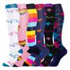 Unisex 6 Paar Kompressionssocken-Set zum Laufen & Radfahren