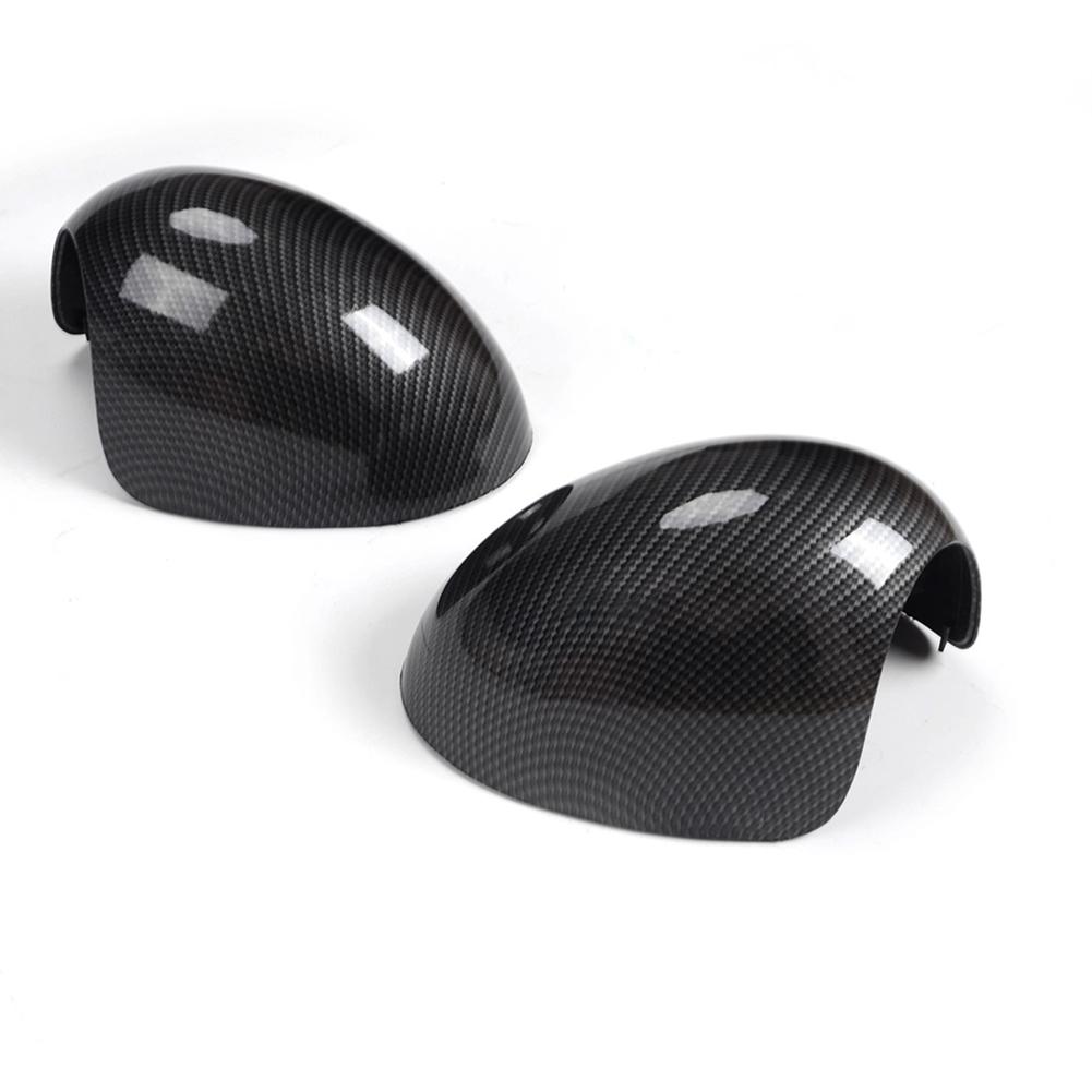 ABS Carbon Texture Rearview Mirror Cover Cap Compatible with For Mini Cooper R55 R56 R57 R58 R60 R61 Exterior Mirror Housing