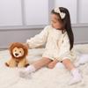 Apricot Lamb Roaring Lion Plush Soft and Fluffy Roaring Suitable for Boys and Girls Toy, Cute, Lion, 25cm,