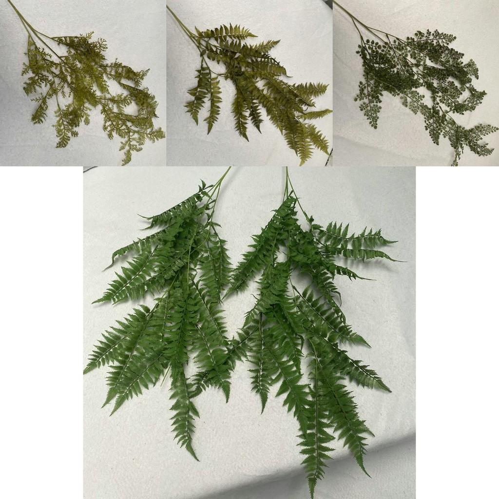 Simulated Green Plant Soft Rubber Vine Wall Hanging For Interior Design