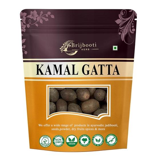 BIRJU MAHAVIR Kamal Gatta, Lotus Seeds, Multicolor, 200 g 200GM