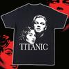 Titanic TShirt Jack Rose Tshirt Leonardo Dicaprio Kate Winslet Movie T Shirt