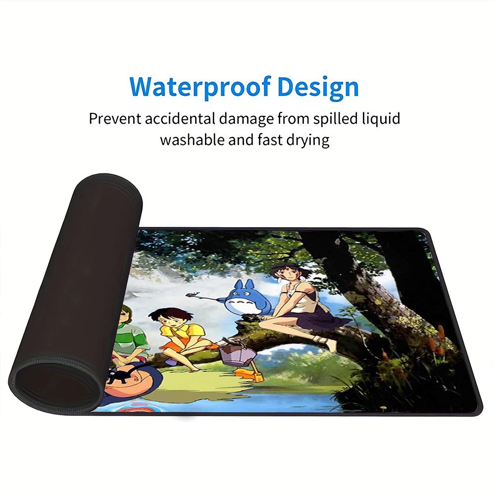 Fantasy Forest Adventure Large Gaming Mouse Pad Nonslip Rubber Base Waterproof Desk Mat For Office Pc Laptop