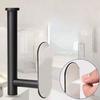 European-Style Multi-Functional Bathroom Rack: Toilet Paper, Towel, and Storage Shelf