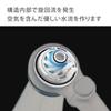 Takagi Shower Head, More Comfortable Shower Pita, Pearl White, Water-Saving, Bubble Shower, No Tools Required, Easy Installation, JSB101BPW