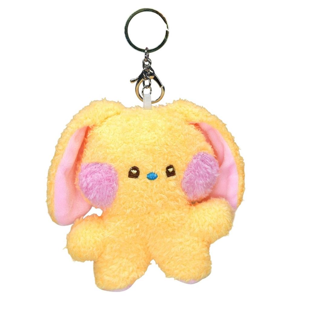 Plush Doll With Bead Chain Backpack Pendant Plush Doll