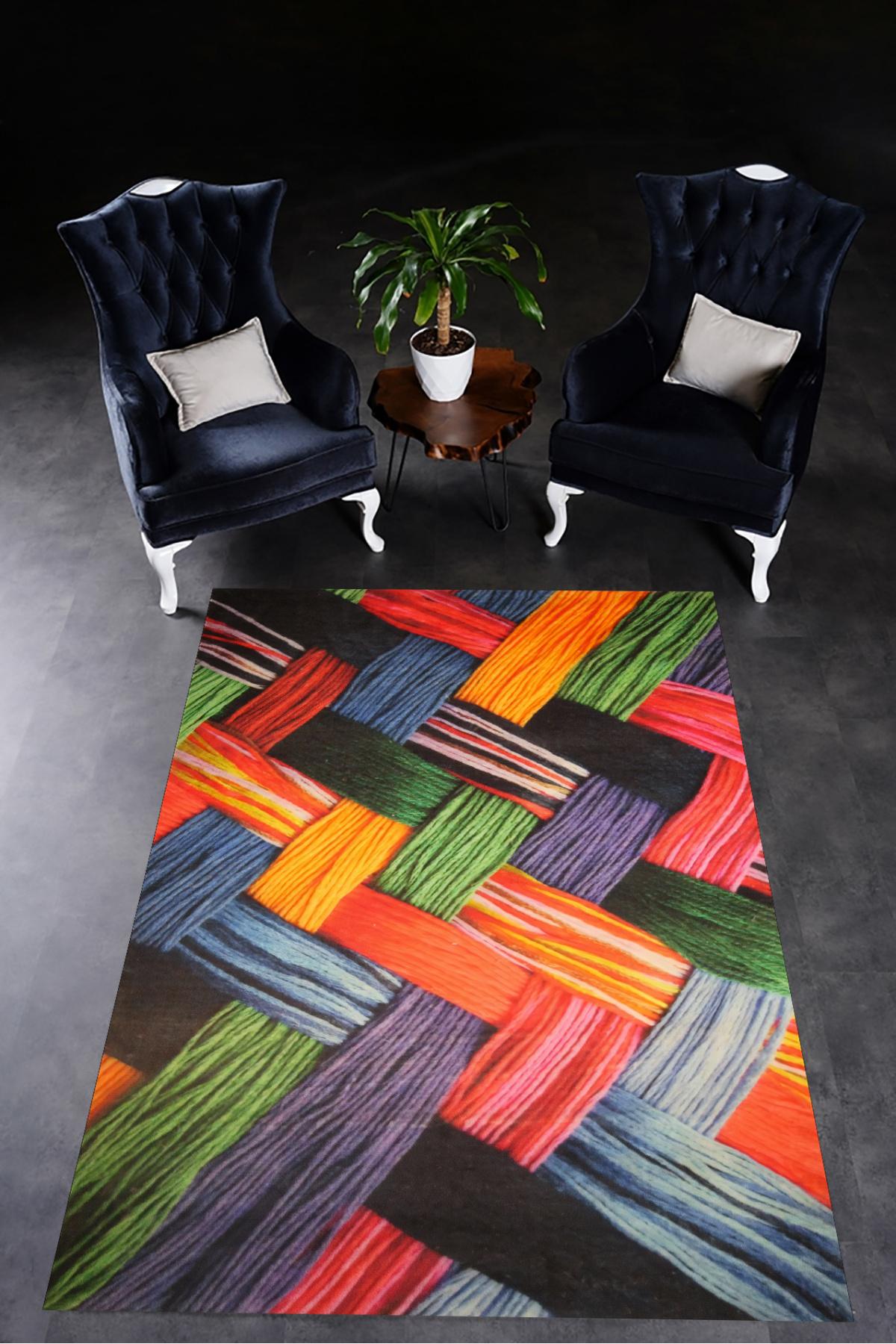 

MD-LİFE HOME Декоративный ковер на нескользящей основе с цифровой печатью