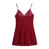 2025 Spring Women's Slim V-Neck Corduroy Suspender Dress