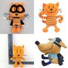 Lovable Dog Man Plush Toy With Colorful Designs And Charming Cartoon Features
