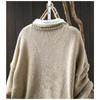 Sweaters Coat Cardigan for Women Winter Oversize Thickened Vintage Loose Long Sleeve Knit Sweaters Coat
