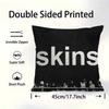 Teen TV Series Skins Generation Cushion Cover Pillow Cover Decor Pillowcase Printed Cushion Case For Couch