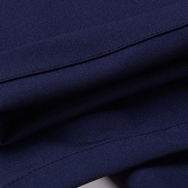 FIRS Men's Wrinkle-Free Business Casual Slim-Fit Trousers