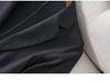 White Korean Slim-Fit Women's Blazer - Spring/Summer 2025