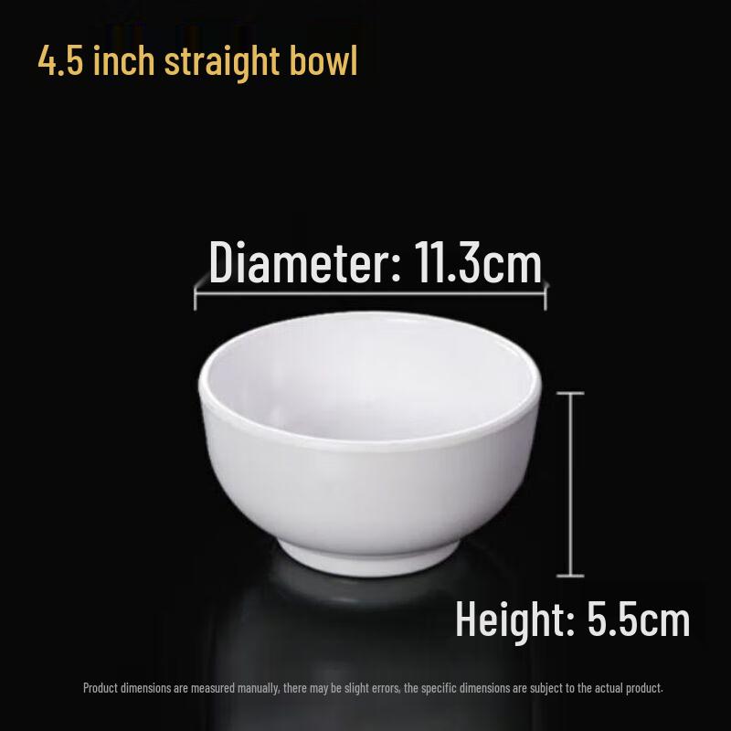 Kang Fu Tao Melamine Commercial Rice & Soup Bowls