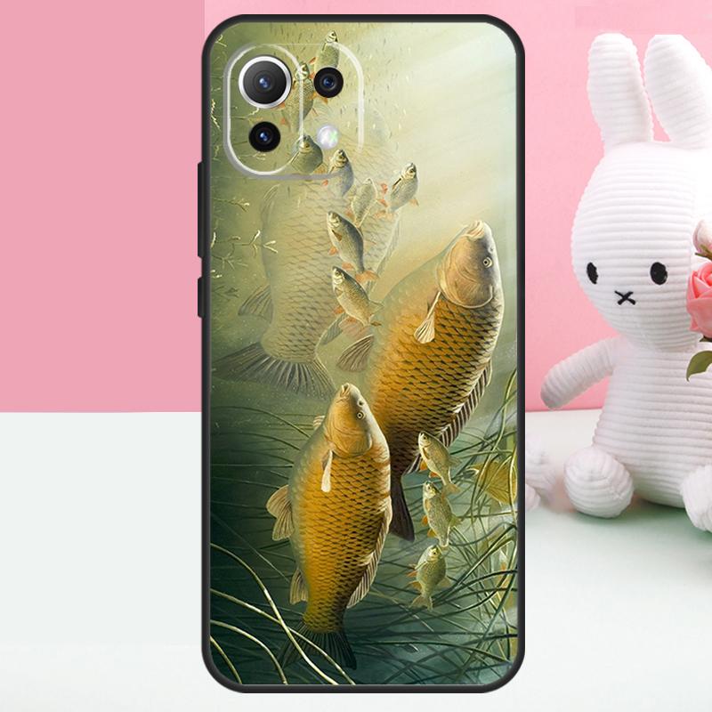 Chub Carp Fish Case For Xiaomi 14 15 Ultra 15T 13T 14T 17 Pro Max POCO F8 Ultra X7 X5 X6 Pro F5 F6 F7 Funda