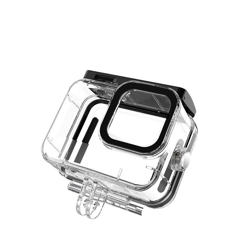 Case for GoPro Hero 9, Waterproofcase, Clear