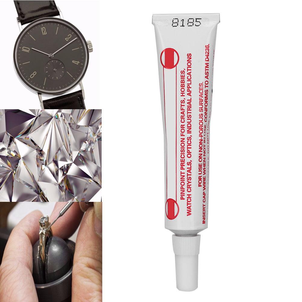 Transparent Needle Type Cement Adhesive Glue DIY Stick for Rhinestone Jewelry