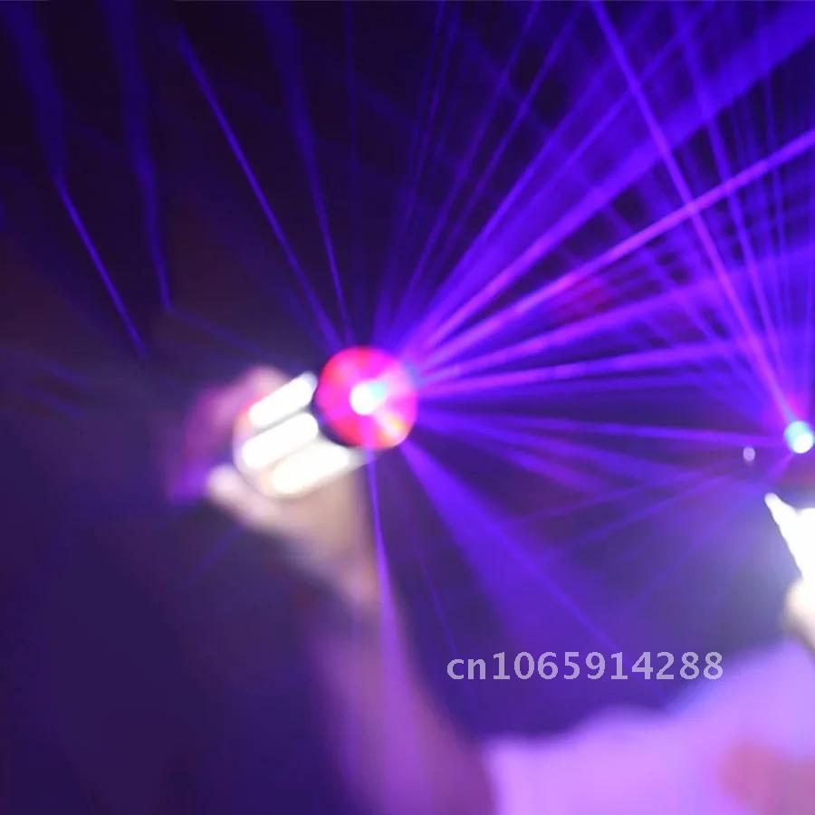 Aluminum Alloy Flash Stick Rechargeable LED Flash Stick Bar Wine Atmosphere Props KTV Luminous Wine Glow Stick