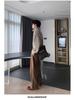 2025 Men's High Neck Korean Style Knitted Sweater - Autumn/Winter Trendy Loose Fit Wool Top