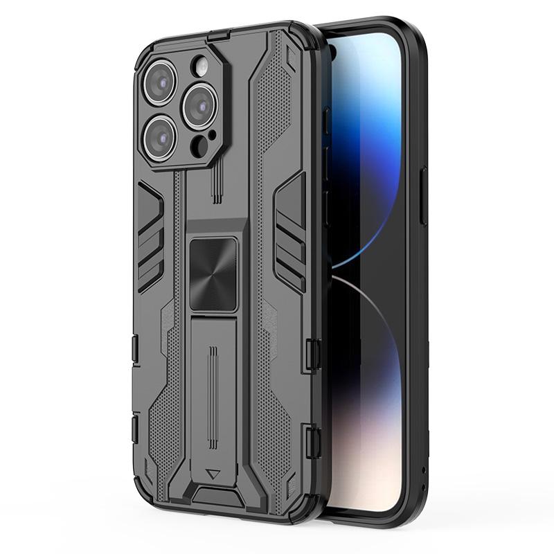 Armor Structure Shockproof Case For iPhone 15 14 13 12 Mini 11 Pro Max XS XR 8 7 6 Plus 8 7 6 G SE2 Holder Cover Magnetic Shell