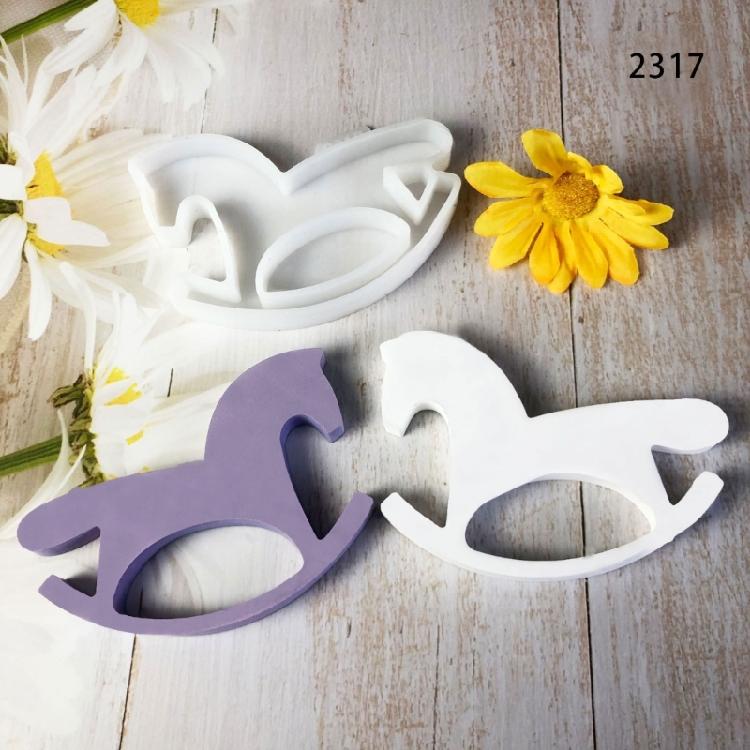 Professional Grade Silicone Mold for Crafting Horse Gypsum Plaster Figurines
