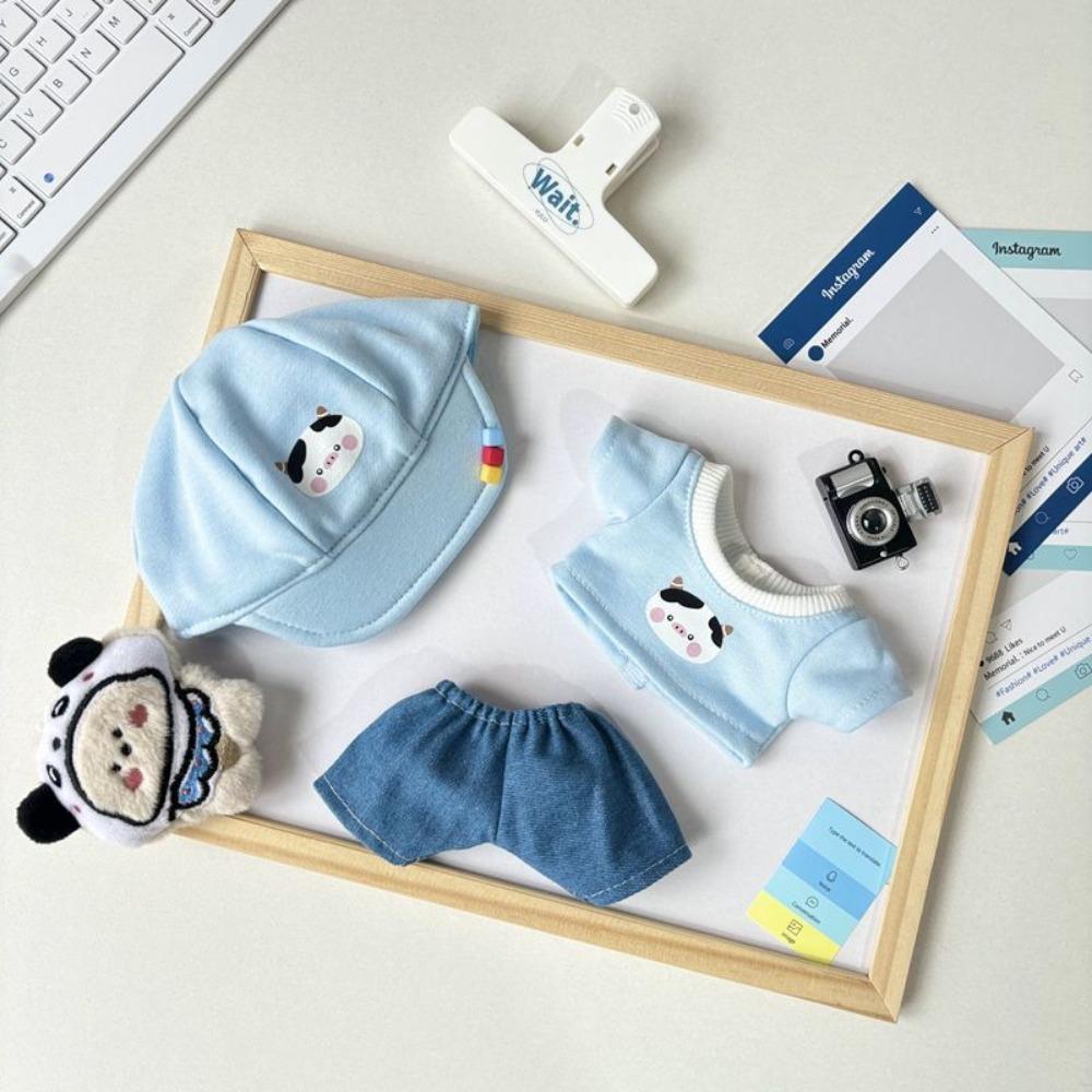 

Толстовка с капюшоном 20 см, хлопковая кукольная одежда, разноцветное кукольное платье с цветочным принтом 20 см, детский подарок