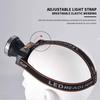 9900LM LED Strong Light Headlight Rechargeable Ultra Bright Head Mounted Flashlight Outdoor Long-range Night Fishing Headlight