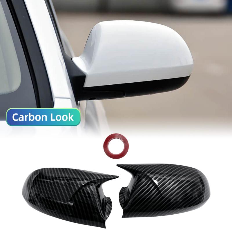 For Hyundai Elantra III (XD2) 2004 2005 2006 2007 2008 2009 2010 Glossy Black Side Mirror Cover Cap