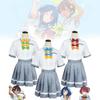 Vibrant Polyester Cosplay Costume Anime-inspired Harajuku Style For Role Play