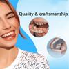 Silicone Dentures Upper And Lower Denture Silicone Reliners Kit Teeth Repair Reliners Nature Liner For Men Women Wedding Tooth