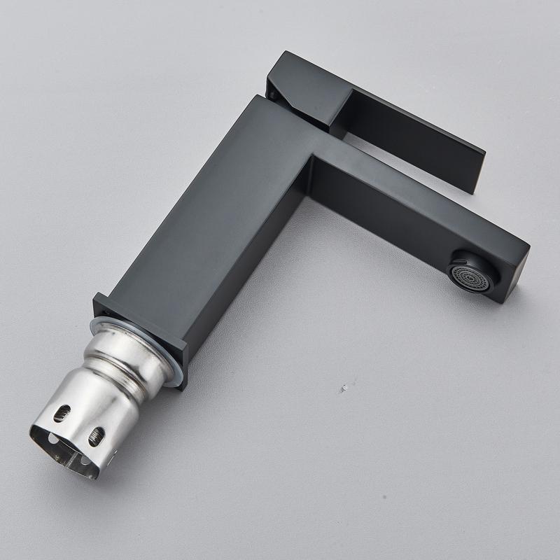 Shinesia Bathroom Faucets Stainless Steel Basin Faucet Tall And Short Deck Mounted Bathroom Sink Mixer Tap Hot And Cold Water