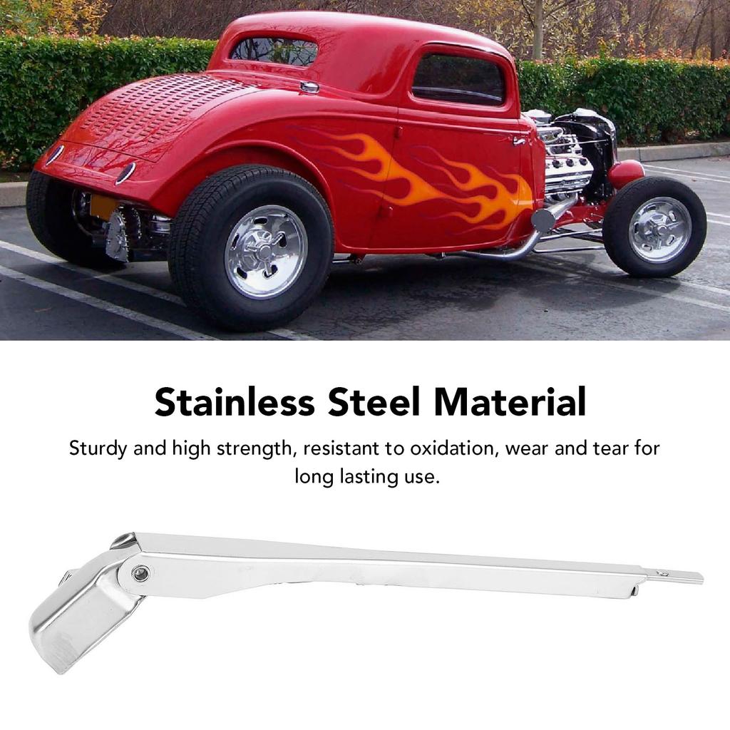 Power-Wischerarm, vielseitiger Scheibenwischerarm, verbesserte Leistung, 7 bis 11 Zoll, einstellbar, hohe Festigkeit für Boote