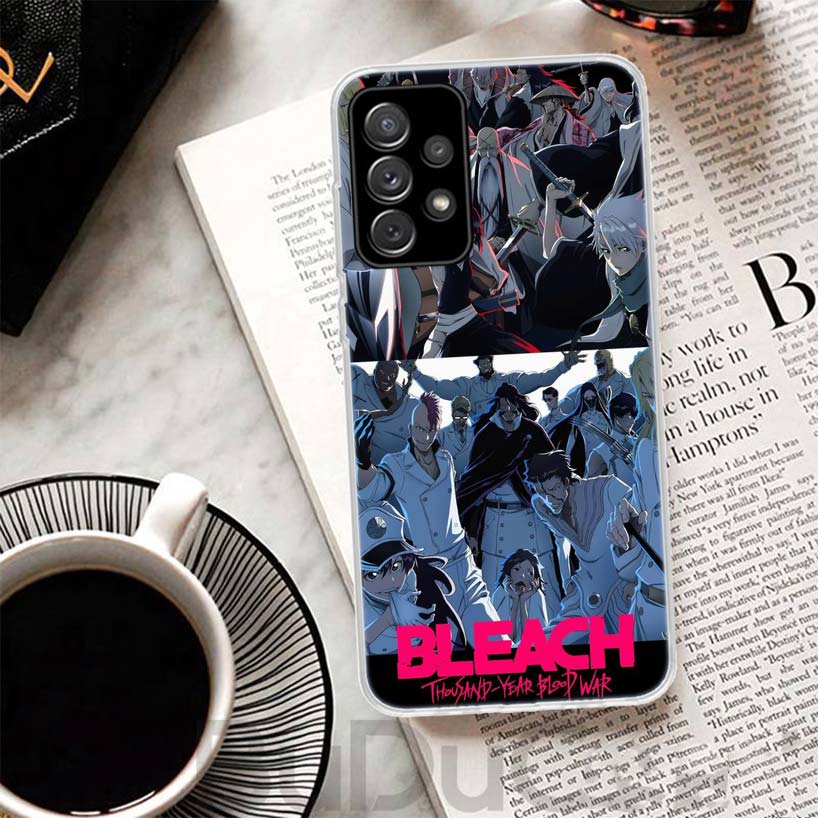 Bleach Japanese Anime Phone Case For Samsung Galaxy A15 A14 A54 A13 A53 A12 A52S A55 A22 A23 A24 A32 A33 A34 A25 A35 A03S A04S A