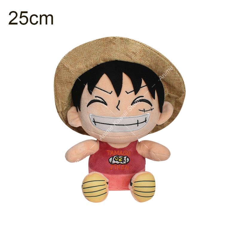 One Piece Anime Plush Toy Cartoon Tony Chopper Cosplay Figure Luffy Chopper Sanji Cute Stuffed Doll Kids Xmas Gift