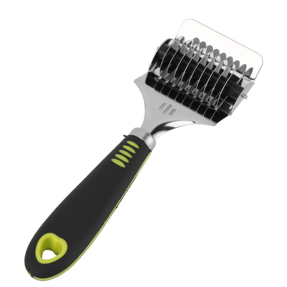 Edelstahl Nudelholz Teigroller Schneider Ergonomischer Griff Nudelmaschine Nudelschneider Küche Kochen