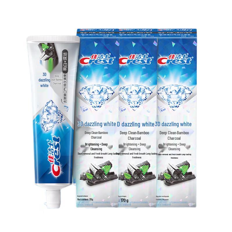 

Crest 3D White Micro Charcoal Toothpaste