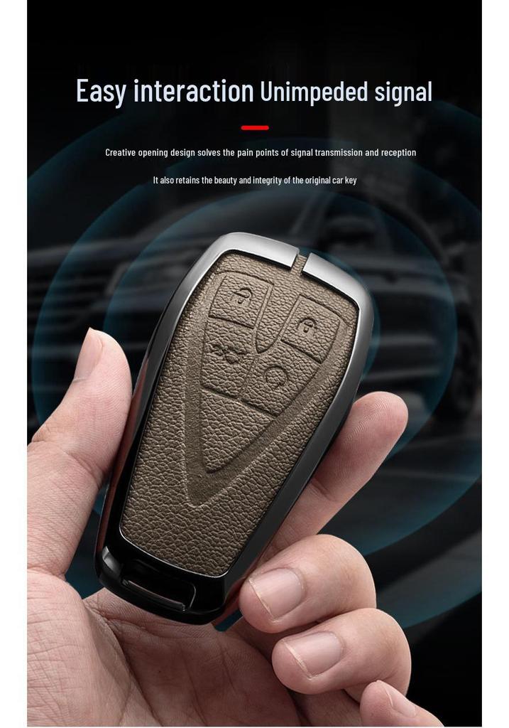 Compatible Changan CS75 PLUS 24-25 Key Cover Shell for EADO CS3 Remote.