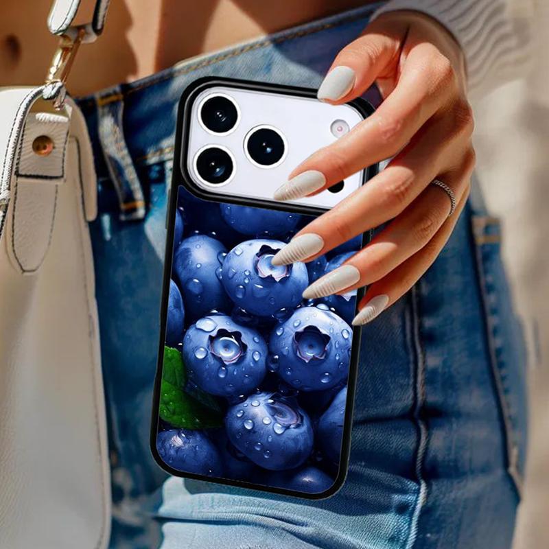 

Berries Summer Fruits Sweet Phone Case For iPhone 17 Air 14 15 13 12 Max Cover For Apple 14 15 16 16e 11 Pro Max Plus Coque iPhone 14pro