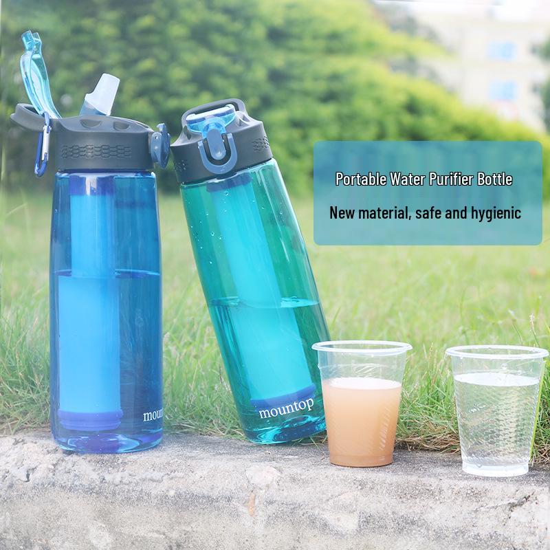 Tritan Filter Straw Water Cup for Outdoor Sports