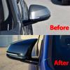 Glossy Black Rearview Mirror Cap Wing Side Mirror Cover Fit For BMW X1 IX1 U11 U12, X2 IX2 U10 Accessories
