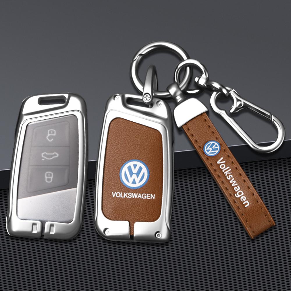 Dla VOLKSWAGEN VW Pokrowiec na kluczyk samochodowy ze stopu cynku Osłona ochronna kluczyka Dla VW Volkswagen Magotan Magotan GTE Passat B6 B7 B8 CC Ar