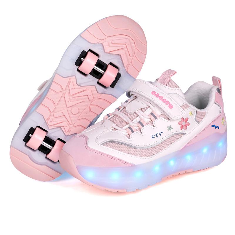 Sneakers Boys Children s Sports Four-wheel Detachable Roller Skates Girls Explosive 29