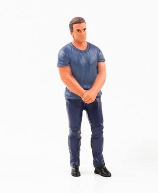 American Diorama Car Meet 3 Figure 4 American Diorama Car Meet 3 Figure Miniature 1/18 [Used]